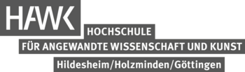 Logo: HAWK Hochschule für angewandte Wissenschaft und Kunst Hildesheim/Holzminden/Göttingen
