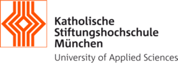 Logo: Katholische    Stiftungshochschule für   angewandte Wissenschaften München - Hochschule der Kirchlichen Stiftung des öffentlichen Rechts "Katholische Bildungsstätten für Sozialberufe in Bayern"