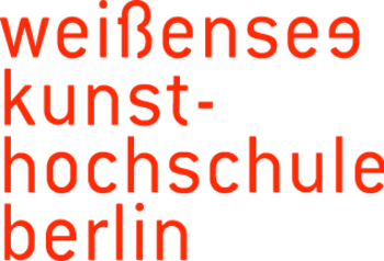 Logo: weißensee kunsthochschule berlin