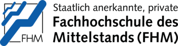 Logo: Fachhochschule des Mittelstands (FHM)