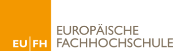 Logo: Europäische Fachhochschule Rhein/Erft, european university of applied sciences