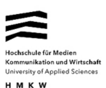 Logo: HMKW University of Applied Sciences for Media, Communication and Business