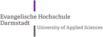 Logo: Evangelische Hochschule Darmstadt (staatlich anerkannt) - Kirchliche Körperschaft des öffentlichen Rechts